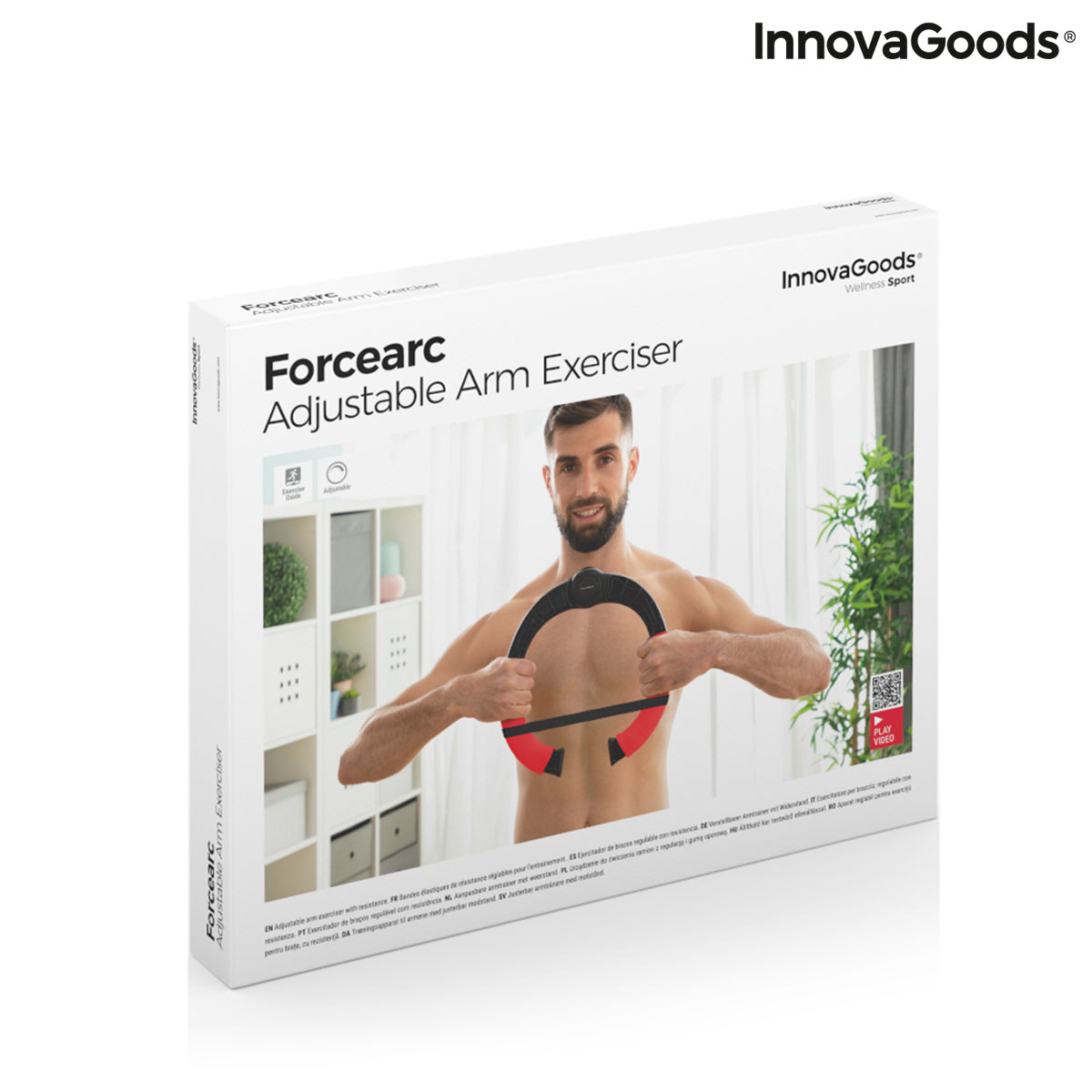 Verstellbarer Arm-Trainer mit Widerstand und Trainingsguide Forcearc