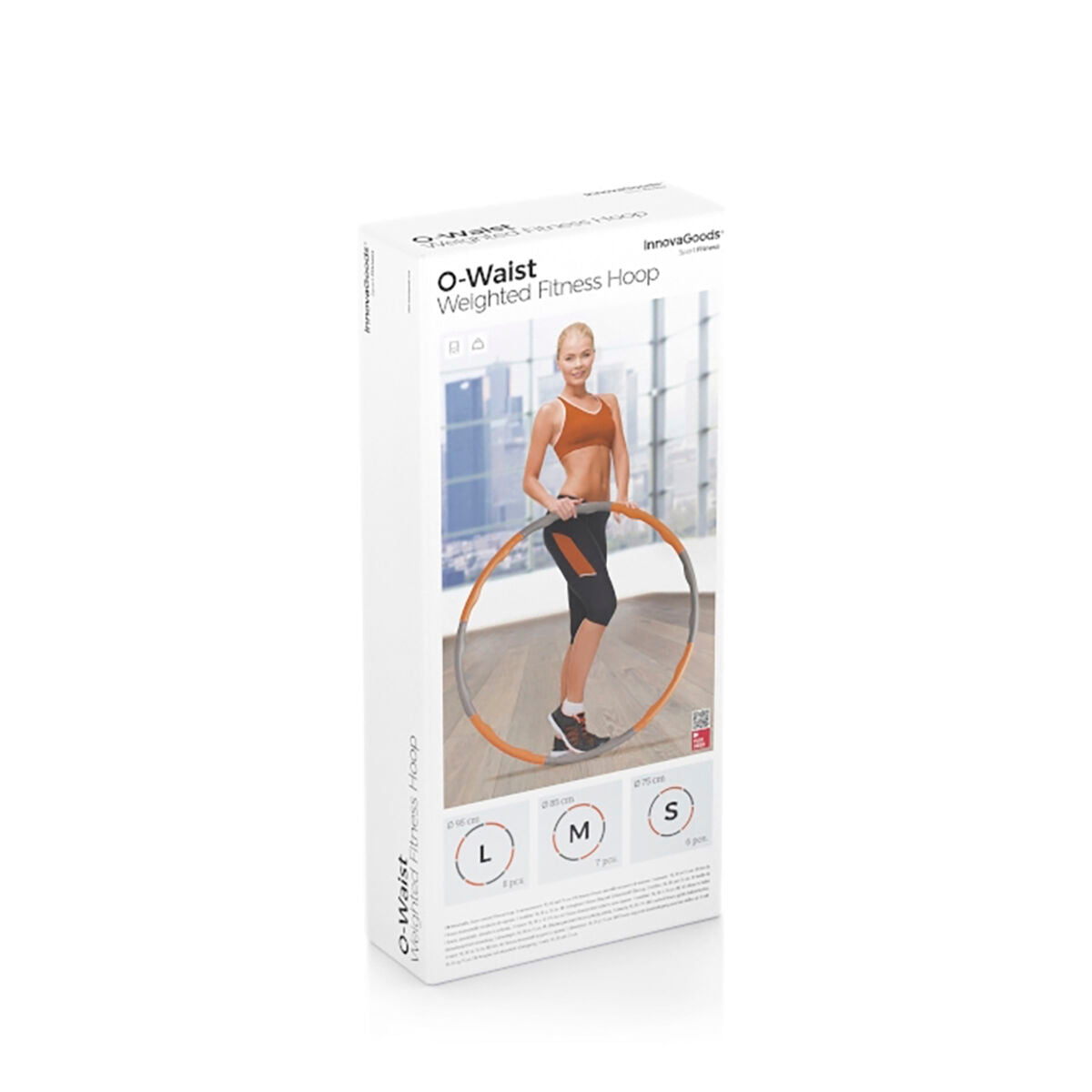 Abnehmbarer Fitness-Hula-Hoop O-Waist InnovaGoods