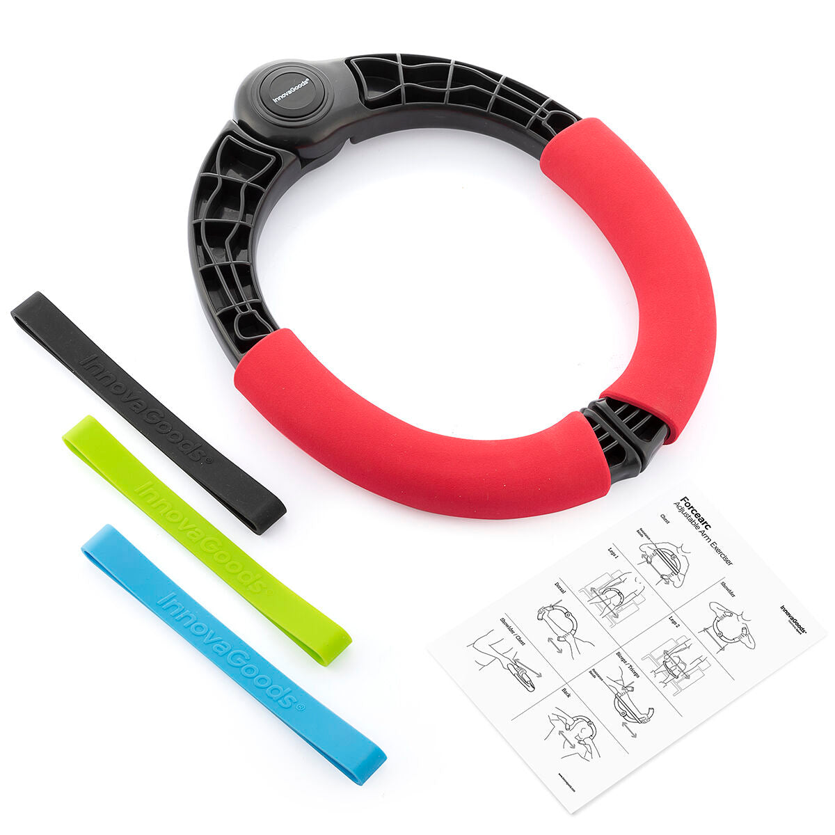 Verstellbarer Arm-Trainer mit Widerstand und Trainingsguide Forcearc
