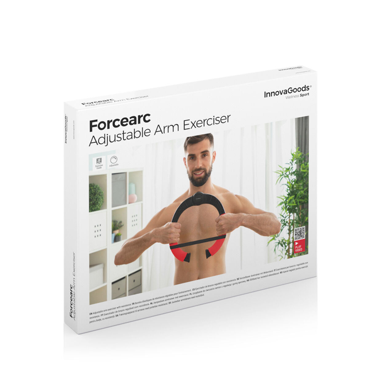 Verstellbarer Arm-Trainer mit Widerstand und Trainingsguide Forcearc