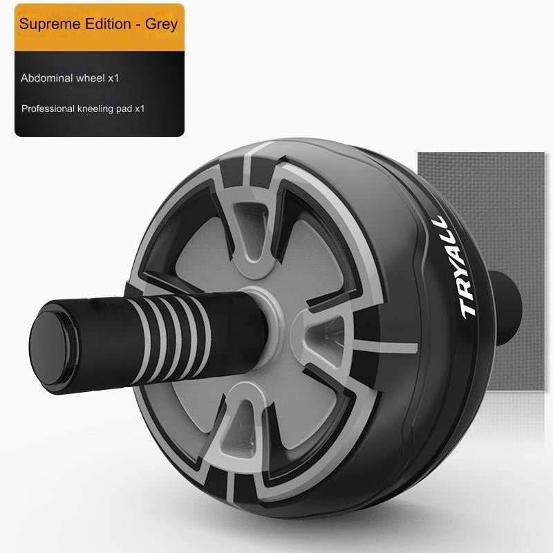 Ab Wheel mit automatischem Rückprung – Bauchtrainer für Zuhause inkl. Kniematte